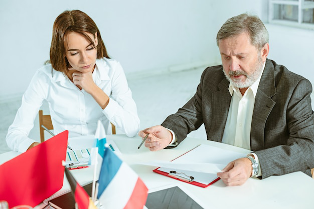 Personal injury lawyer explaining claims